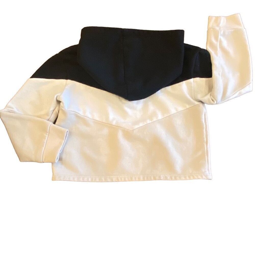 More Than Magic Hooded Sweatshirt Black White Tan Unisex Toddler Size XS 4/5